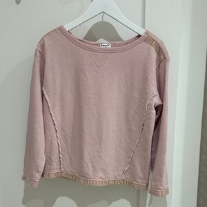 Splendid Light Pink Long Sleeve Kids sweatshirt size 10